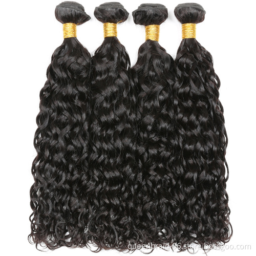 Human Hair Bundles Water Wave for Black Woman Wet and Wavy Bundles 100% Unprocessed Brazilian Virgin Hair Pineapple Wave Bundles